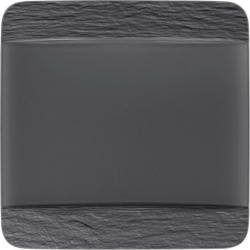 Villeroy & Boch MĚLKÝ TALÍŘ Manufacture Rock  28/28 cm