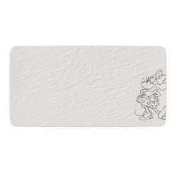 Villeroy & Boch Servírovací talíř Manufacture Rock blanc - Mickey Mouse