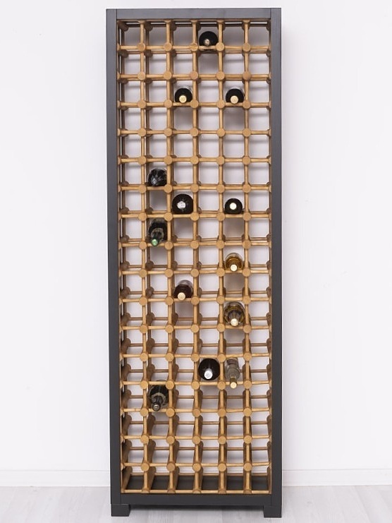 Vinotéka ardene 736 - černá/hnědá