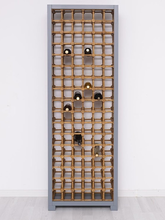 Vinotéka ardene 736 - šedá/hnědá