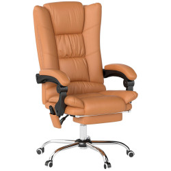 Vinsetto KANCELÁŘSKÁ ŽIDLE s masážní funkcí Ergonomické křeslo s vyhříváním