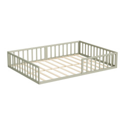 VitaliSpa DĚTSKÁ POSTEL Minno Greige 205 x 145 cm bez matrace
