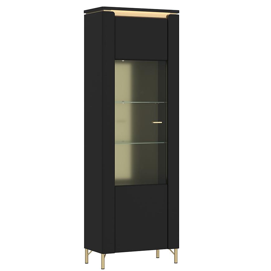 Vitrína Norica LAZV01 U1141D černá