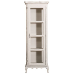 Vitrína rustique - béžová/hnědá patina