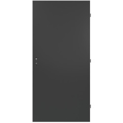 Vnitřní vchodové dveře RT03 80P kovové, antracit