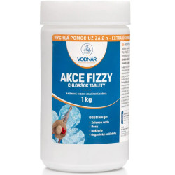 Vodnar Chloršok minitablety Akce Fizzy 1 kg