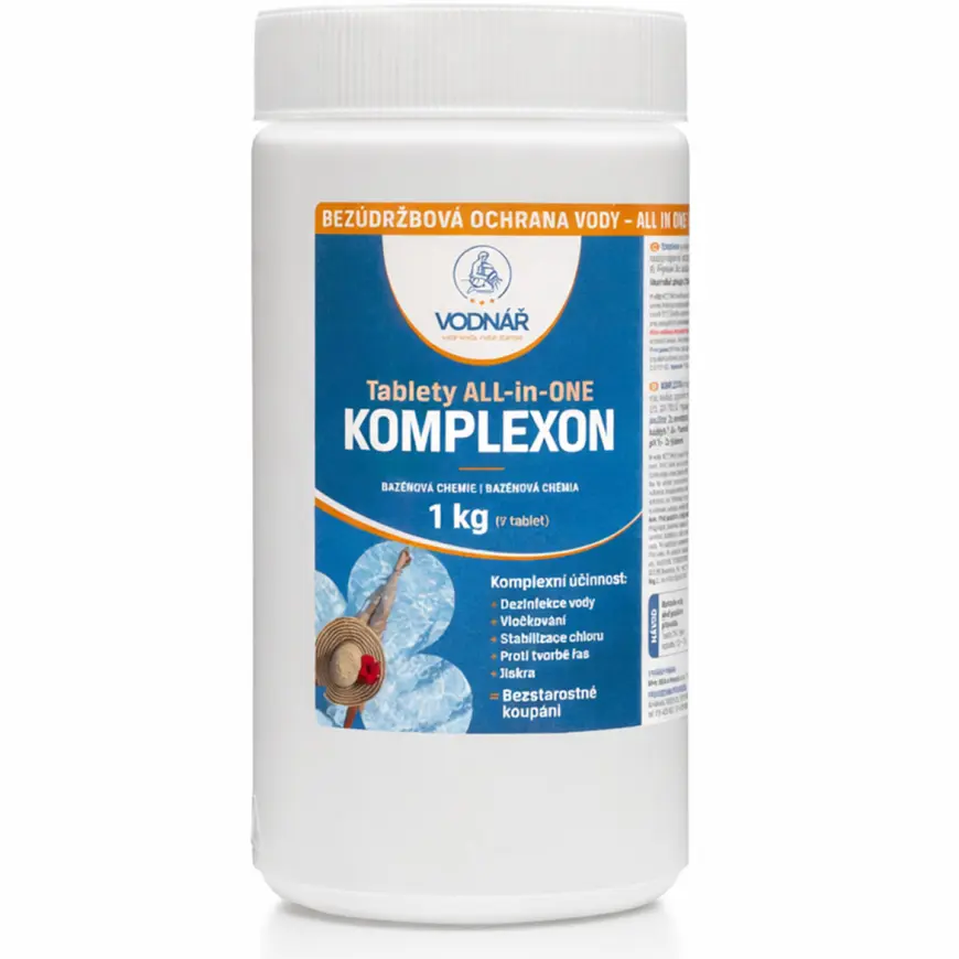 Vodnar Komplexon tablety do bazénu 1 kg