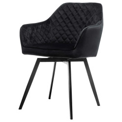 Voleo ŽIDLE, černá