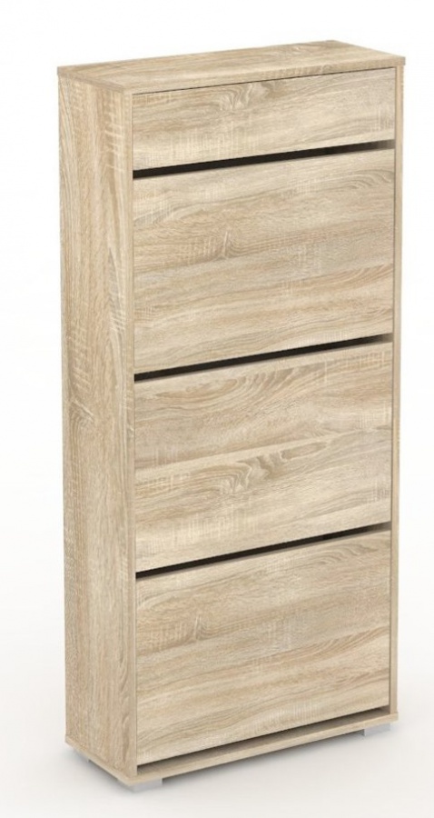 Výklopný botník rea 3r up - dub bardolino