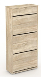 Výklopný botník rea 3r up - dub bardolino