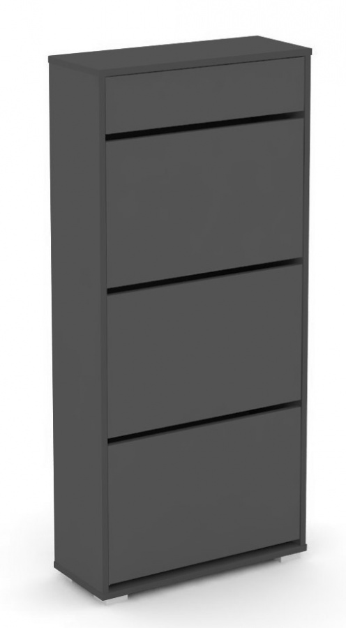 Výklopný botník rea 3r up - graphite