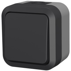 Vypínač univerzální na omítku Aqua Pro IP55 vodotěsný šedý