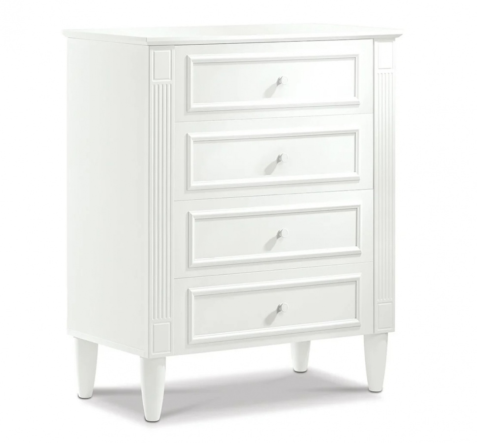 Vysoká komoda lexi - bílá