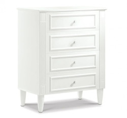 Vysoká komoda lexi - bílá