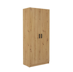 Vysoká skříň Malta 111 2F Barva korpusu: Dub - Artisan