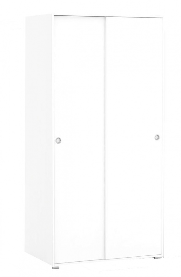 Vysoká skříň rea lary s3/200 - bílá
