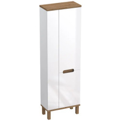 Vysoka skrinka Ovo biela 60cm