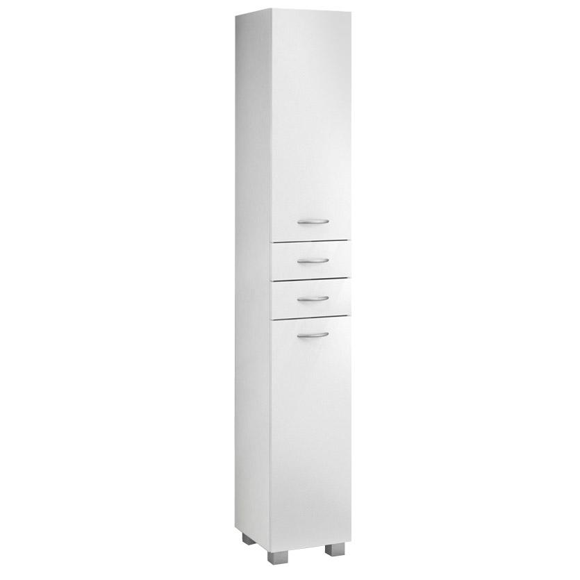 Vysoká skříňka Pik 30 bílý