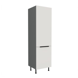 Vysoká skříňka pro vestavnou lednici Aria ANT 60 LO-210 2F Barva korpusu: Antracit, Barva dvířek: WH - Crystal white AFM