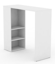 Vysoký barový pult rea up 2 - bílá