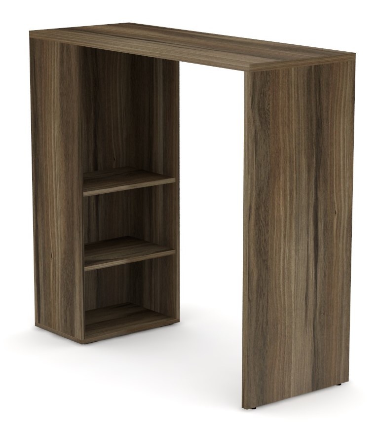 Vysoký barový pult rea up 2 - ořech rockpile