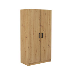 Vyšší skříň Malta 108 2F Barva korpusu: Dub - Artisan