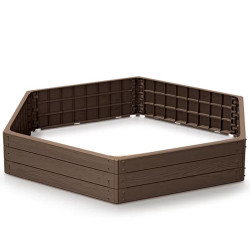 Vyvýšený záhon Cihlový/Hnědý 148cm IBWH-7587U