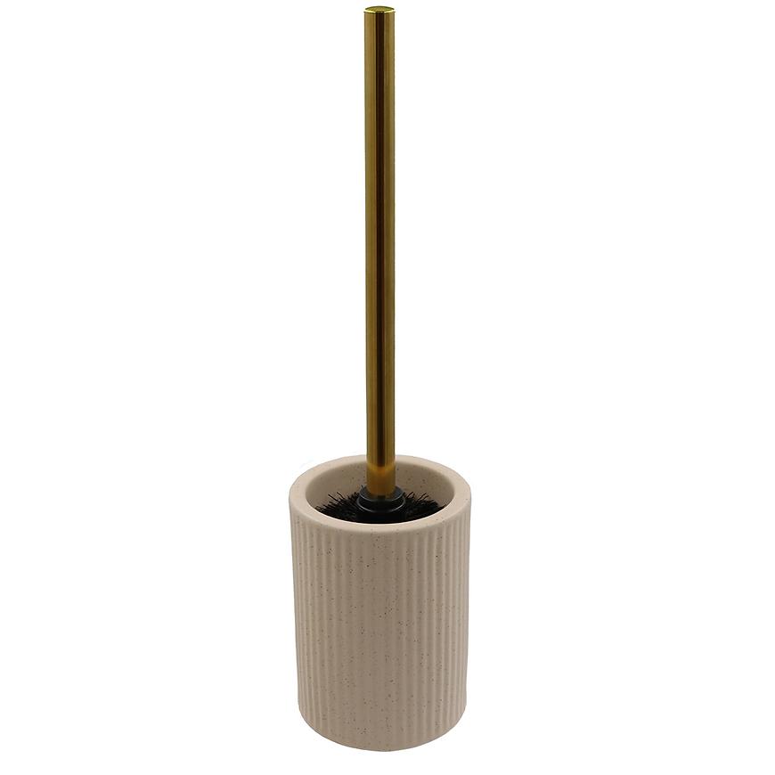 Wc štětka ecru Solano Bisk