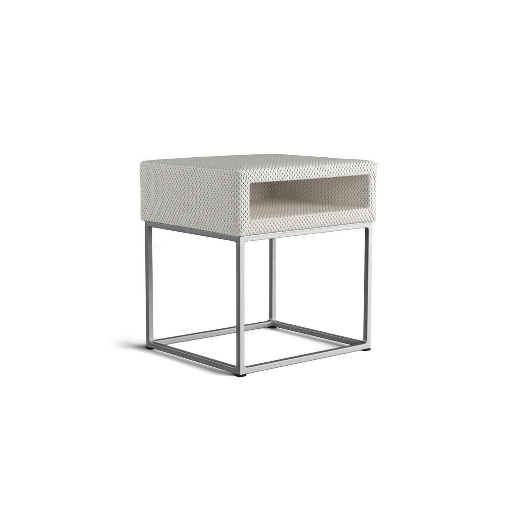 Welnova NOČNÍ STOLEK, krémová, 45/53/40 cm