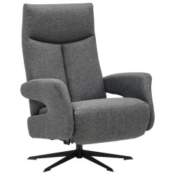 Welnova RELAXAČNÍ KŘESLO, textil, antracitová