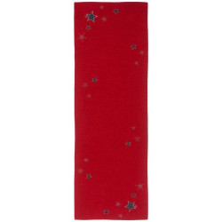 X-Mas BĚHOUN NA STŮL, 50/150 cm, červená