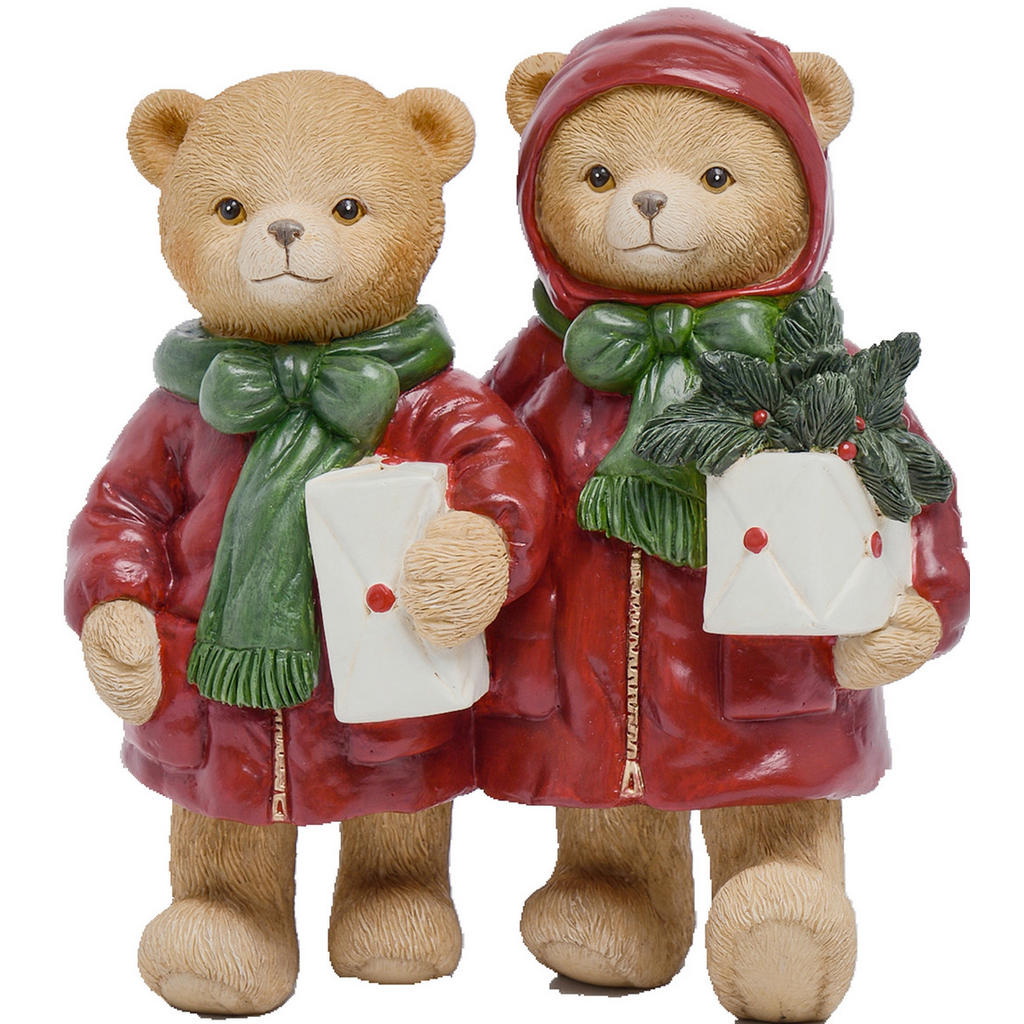 X-Mas DEKORAČNÍ MEDVĚD