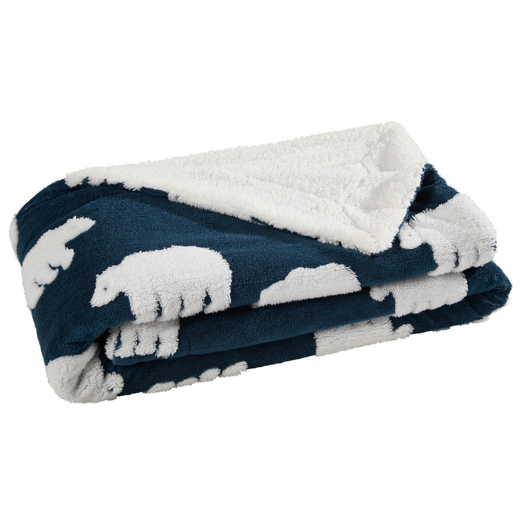 X-Mas DOMÁCÍ DEKA, polyester, 150/200 cm