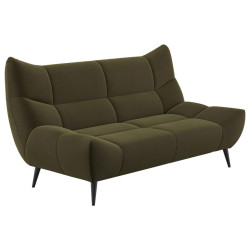 Xora DVOUMÍSTNÁ POHOVKA, textil, olivově zelená