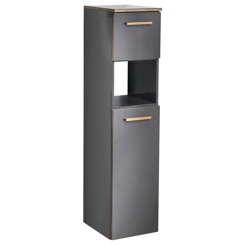 Xora MIDI SKŘÍŇKA, šedá, 30/123,2/33 cm