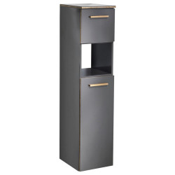 Xora MIDI SKŘÍŇKA, šedá, 30/123,2/33 cm