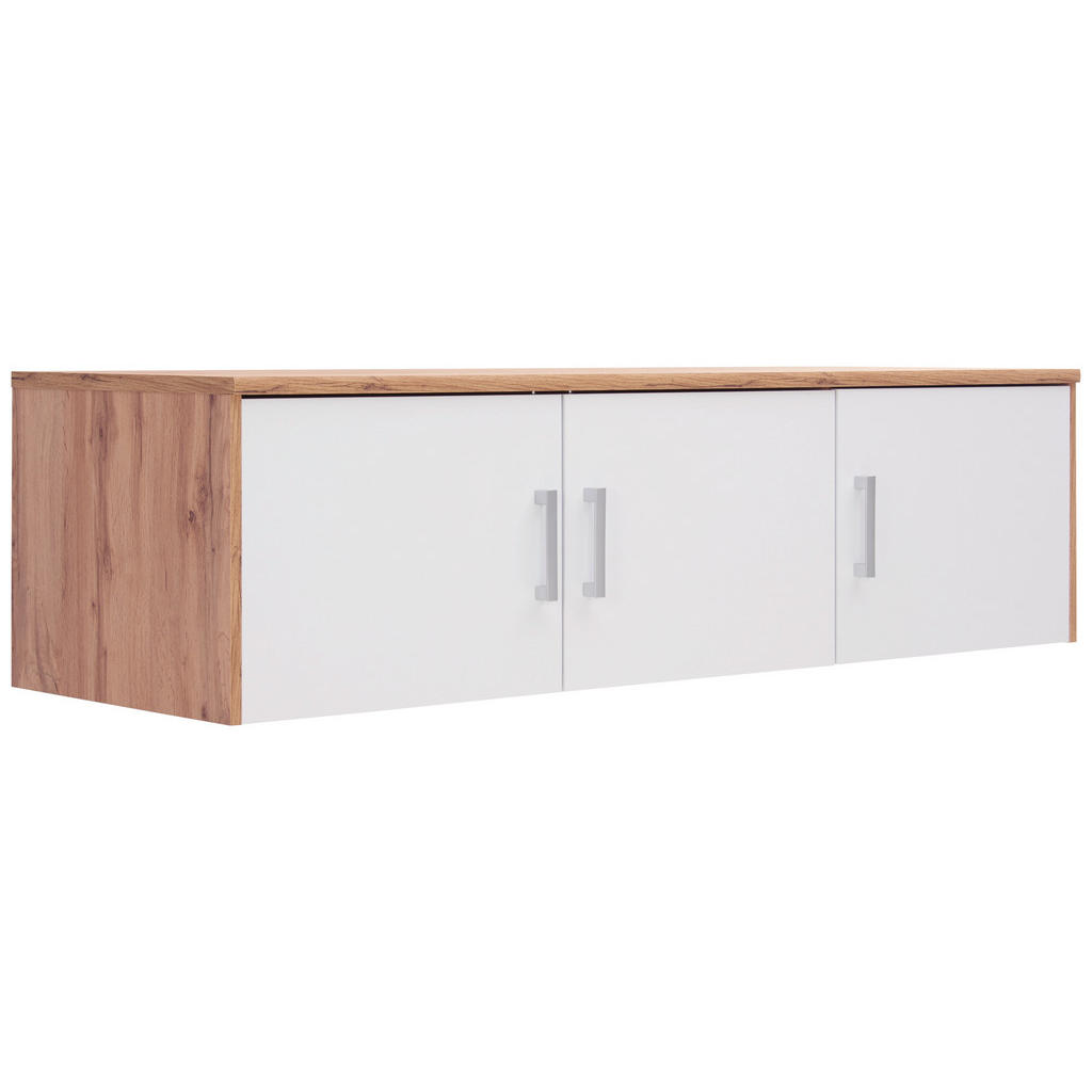 Xora NÁSTAVEC NA SKŘÍŇ, bílá, dub wotan, 157/43/54 cm