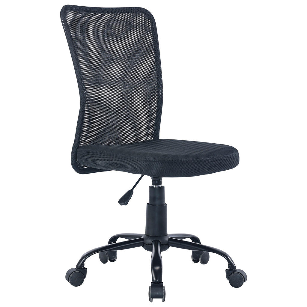 Xora OTOČNÁ ŽIDLE PRO MLÁDEŽ, síťovina, černá