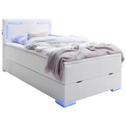 Xora POSTEL BOXSPRING, 140/200 cm, bílá