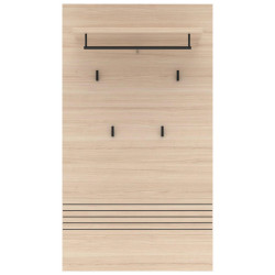Xora ŠATNÍ PANEL, barvy dubu, 78/139/30 cm