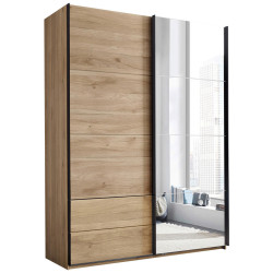 Xora SKŘÍŇ S POSOUVACÍMI DVEŘMI, barvy dubu, 170/225,5/60,5 cm