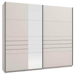 Xora SKŘÍŇ S POSOUVACÍMI DVEŘMI, kašmírová, 245/217,5/61 cm