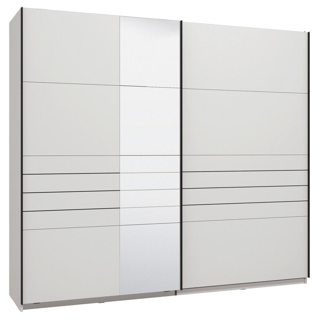 Xora SKŘÍŇ S POSOUVACÍMI DVEŘMI, bílá, 245/217,5/61 cm