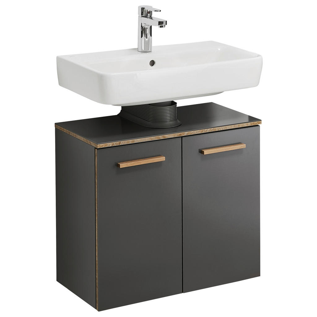 Xora SKŘÍŇKA POD UMYVADLO, šedá