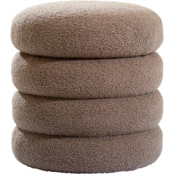 Xora TABURET, textil, 41/42/41 cm