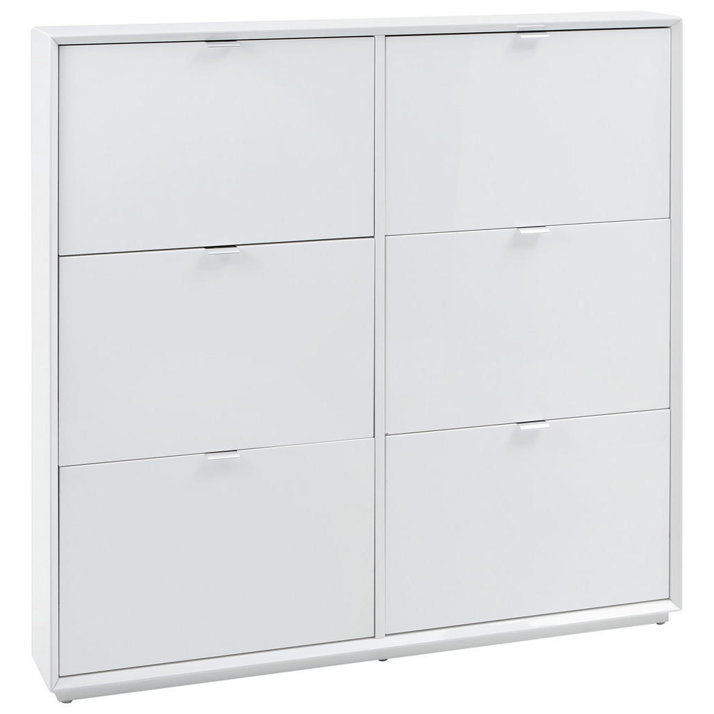 Xora VYKLÁPĚCÍ BOTNÍK, bílá, barvy nerez oceli, 127/122/18 cm