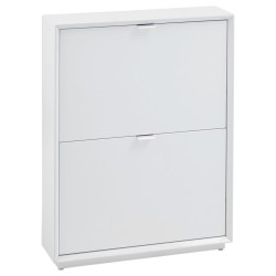 Xora VYKLÁPĚCÍ BOTNÍK, bílá, barvy nerez oceli, 64,5/83,2/18 cm