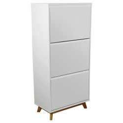 Xora VYKLÁPĚCÍ BOTNÍK, přírodní barvy, bílá, kaučukové dřevo, 60/128/34 cm