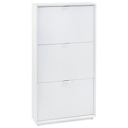 Xora VYKLÁPĚCÍ BOTNÍK, bílá, barvy nerez oceli, 64,5/121,5/18 cm