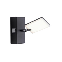 XXXL LED ZÁŘIČ, černá, teplá bílá, studená bílá, denní bílá, 20/7.5/9.7 cm